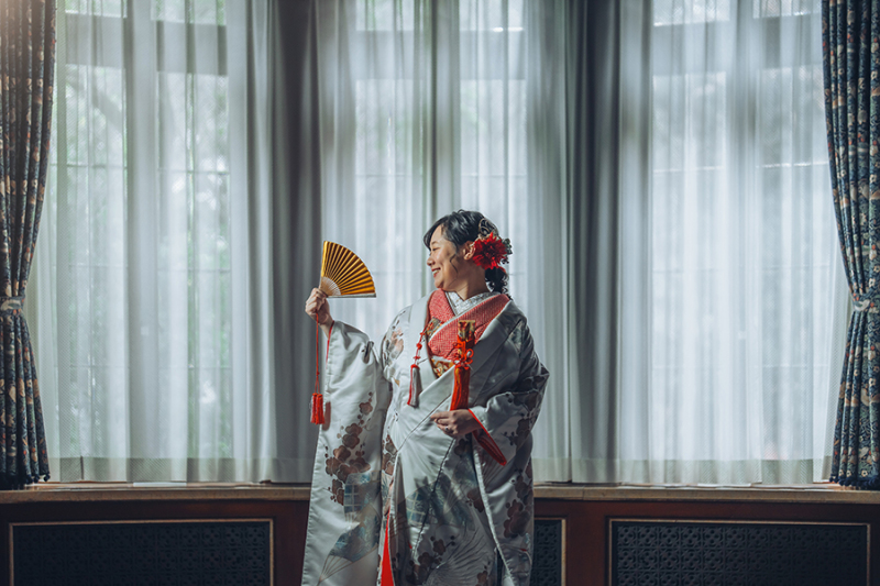 ご新婦様のソロショット