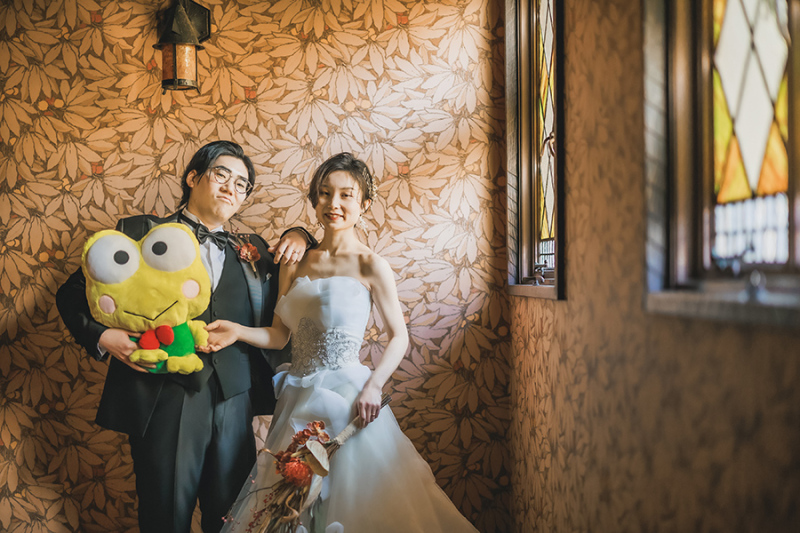 窓際で自然を活かして