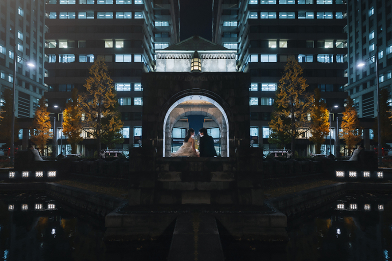 都会の雰囲気を活かしたオシャレな写真を