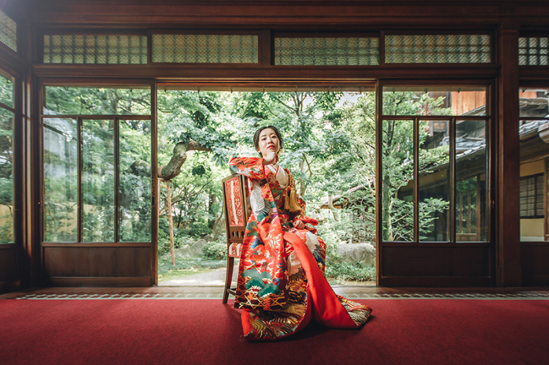 ご新婦様のソロショット