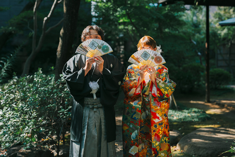 おふたりらしいお写真も