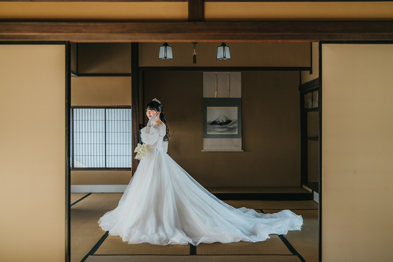 ご新婦様のソロショット