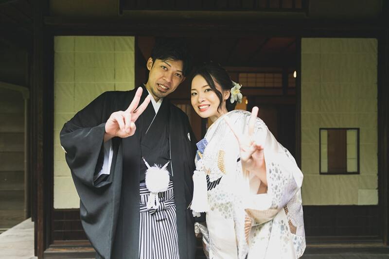 ラストカットはおふたりらしく!