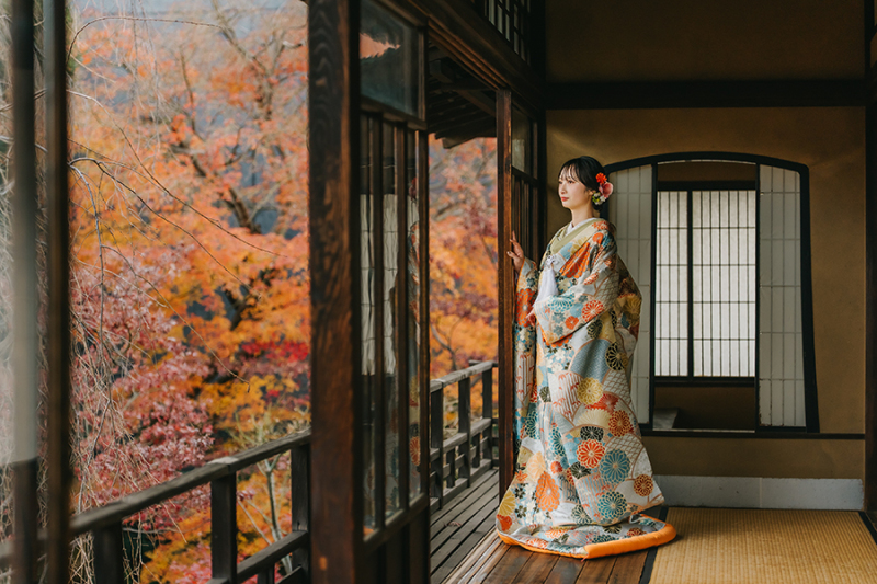 横顔ショット