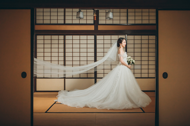 ベールショットも素敵♡