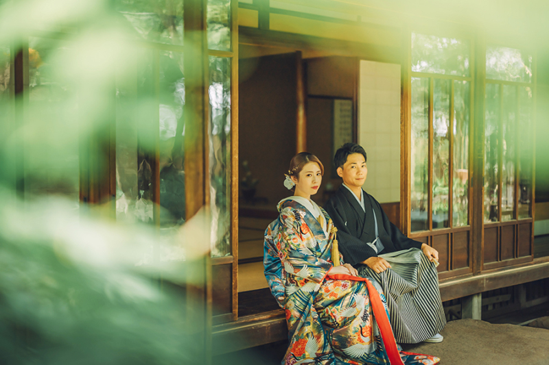 お庭の緑もたっぷり