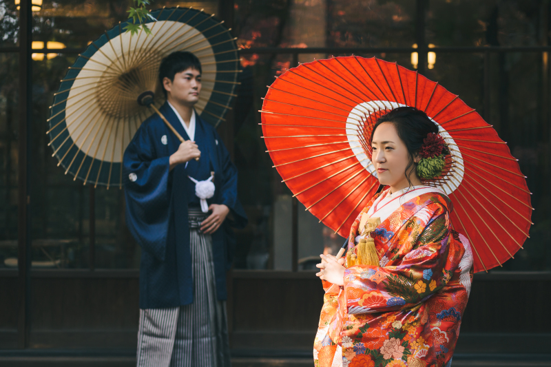 まずは大人気の番傘で!