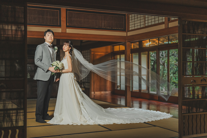 ベールショットも素敵♡