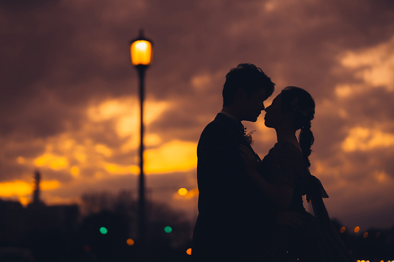 ドラマチックなお写真も