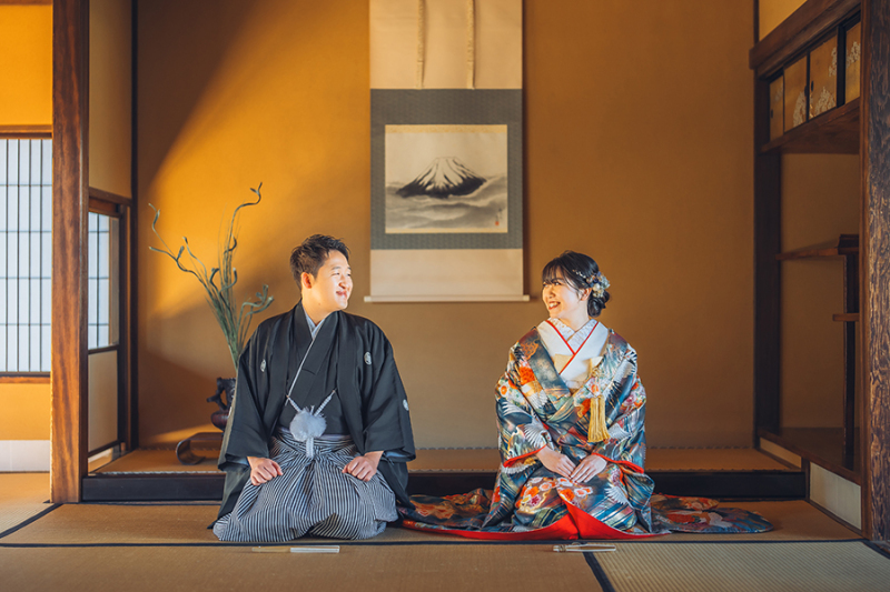 広々とした和室を活かして