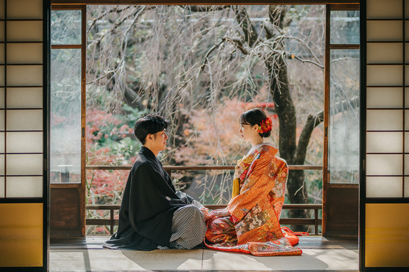 おふたりらしいお写真も