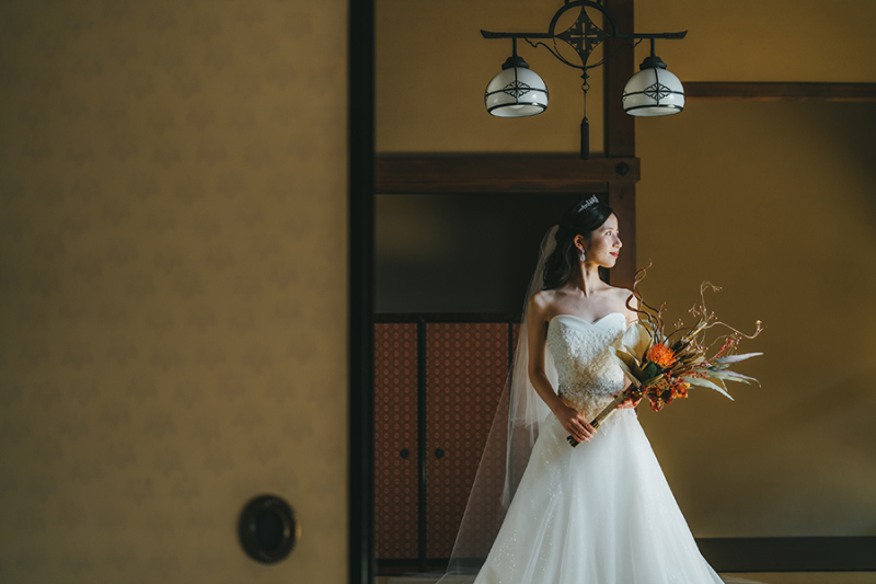 ご新婦様のソロショット