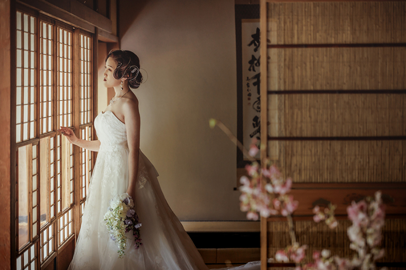 ご新婦様のソロショット