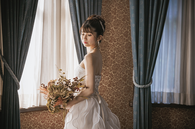 ご新婦様のソロショット