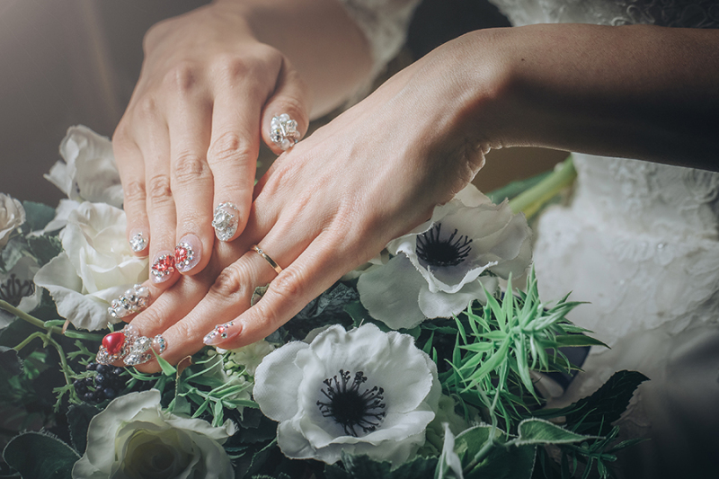 手元のショット