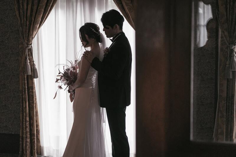 シルエットのお写真も素敵