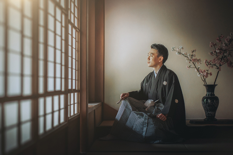 ご新郎様のソロショット