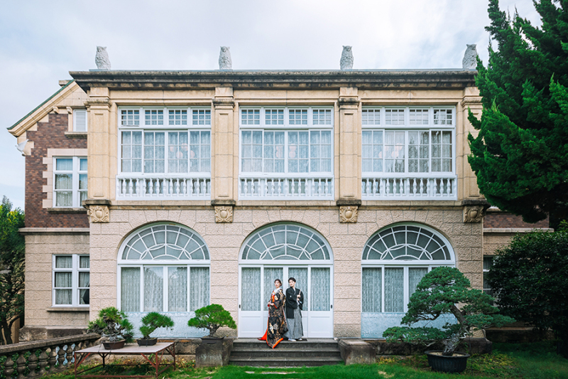 お庭の自然もたっぷり