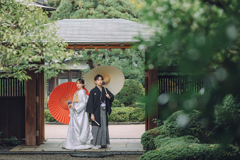 お庭の自然もたっぷり