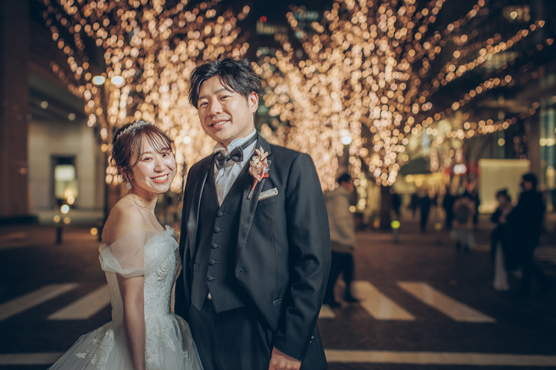 夜ならではの大人な雰囲気で