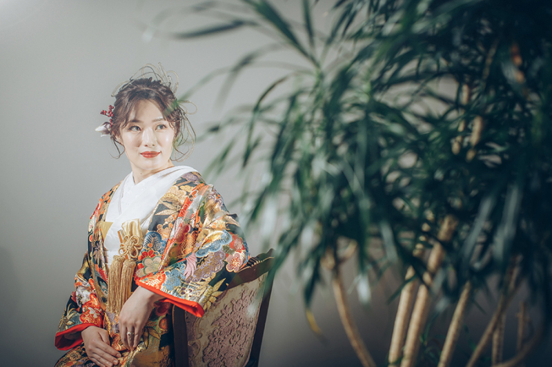 ご新婦様のソロショット