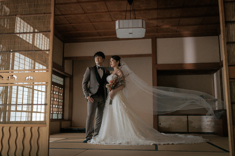 ベールショットも素敵♡