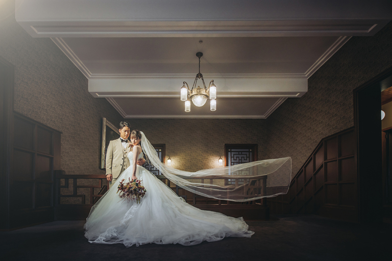 ベールショットも素敵♡