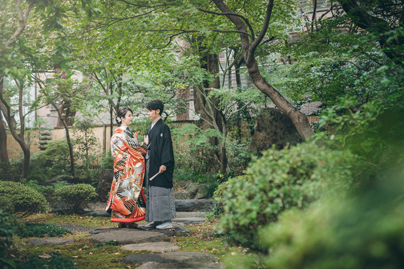 お庭の緑もたっぷり