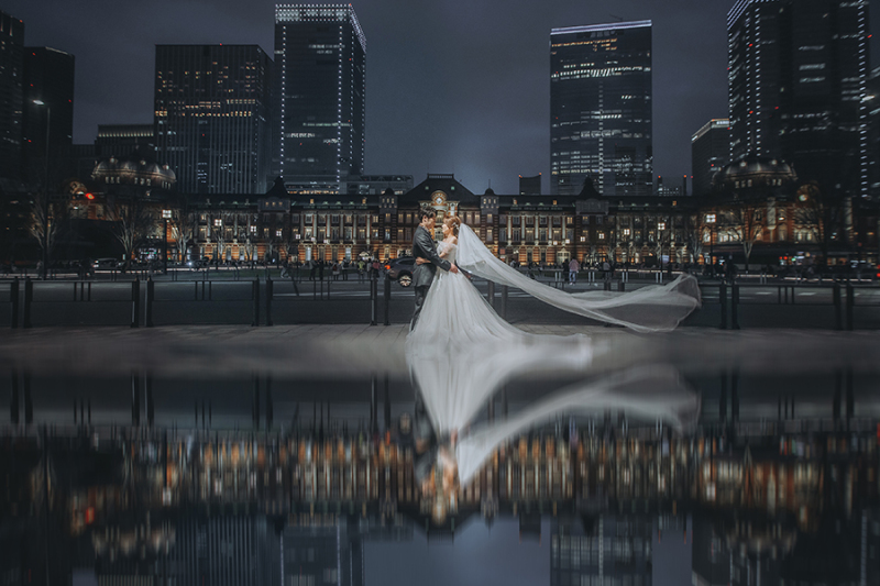 ベールショットも素敵♡