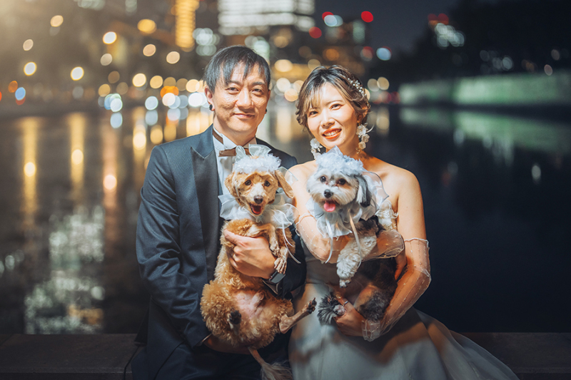 おふたりらしいお写真も