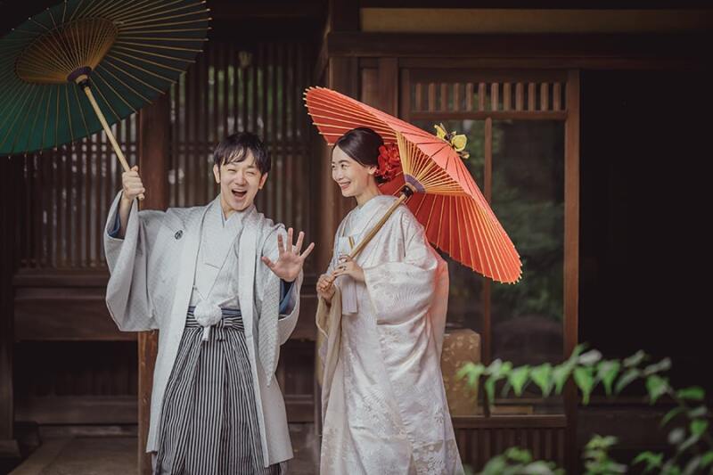 おふたりらしいお写真も