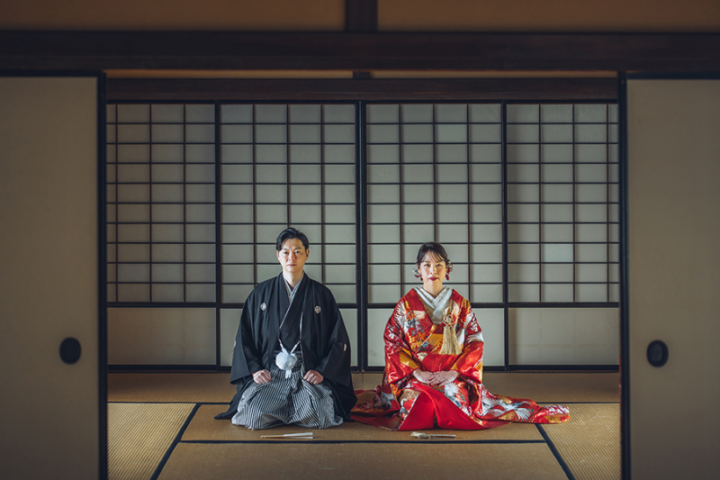 広々とした和室を活かして