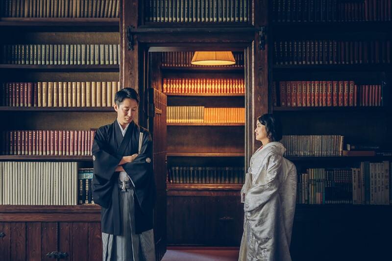 書斎から撮影スタート！