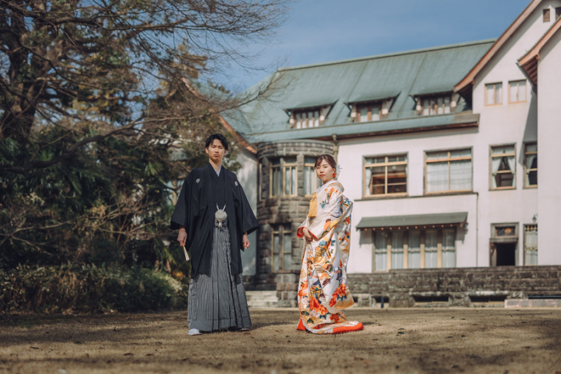 お庭の自然もたっぷり