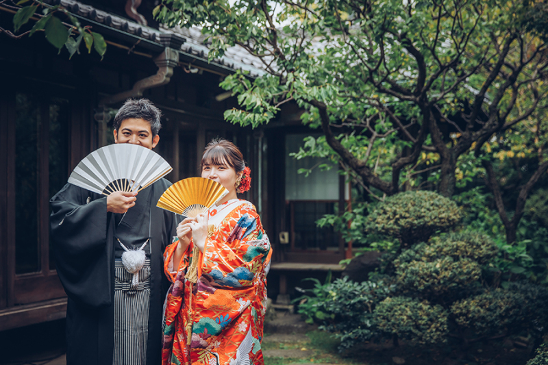 おふたりらしいお写真も