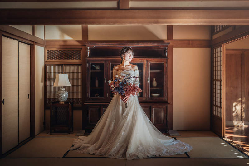 ご新婦様のソロショット