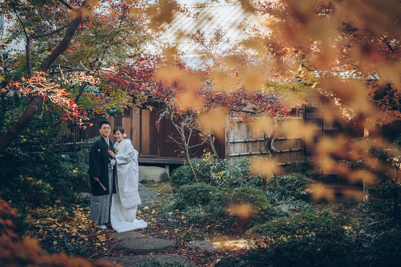 お庭の自然もたっぷり