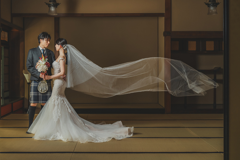 ベールショットも素敵♡