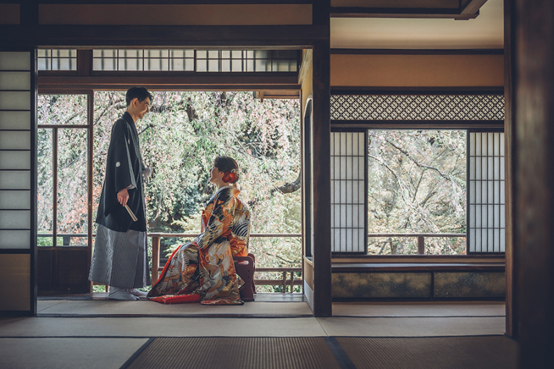 広々とした和室を活かして