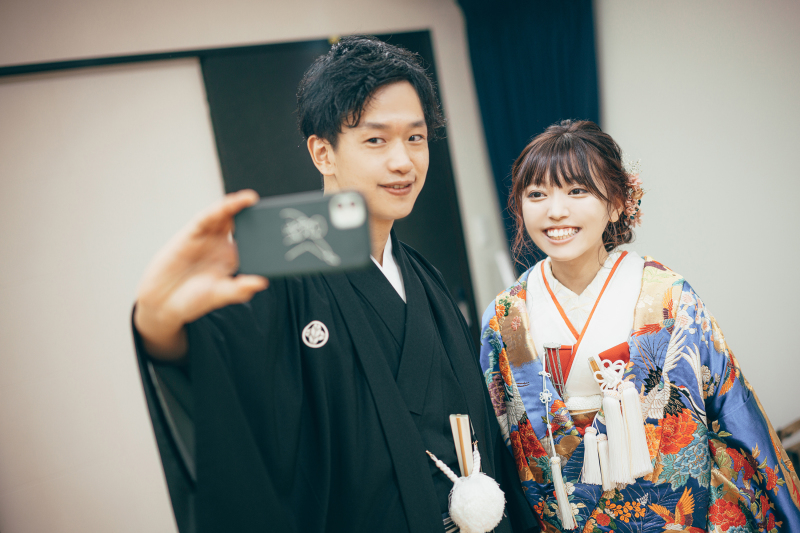 支度後の休憩タイム