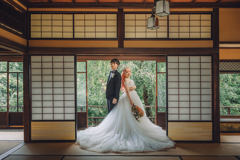 おふたりらしいお写真も