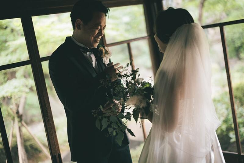 おふたりらしいお写真も