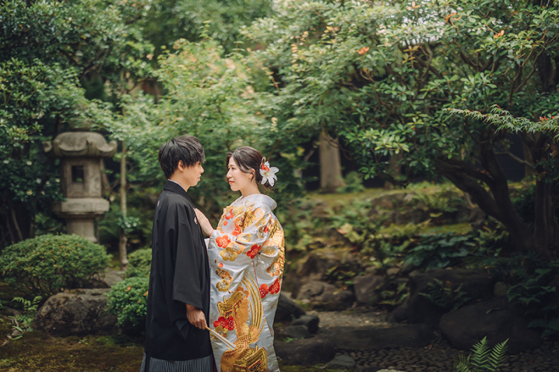 お庭の緑もたっぷり