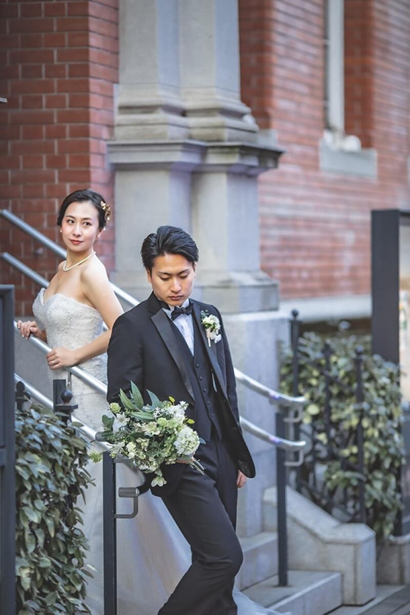 街中スナップのような雰囲気で