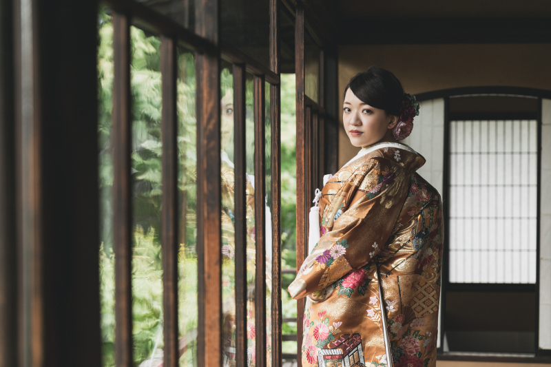 13:30 新婦のソロショット