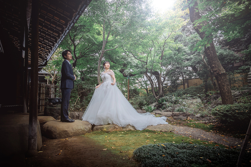 お庭の緑もたっぷり