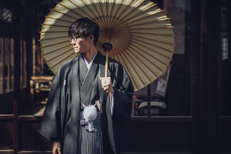 ご新郎様のソロショット