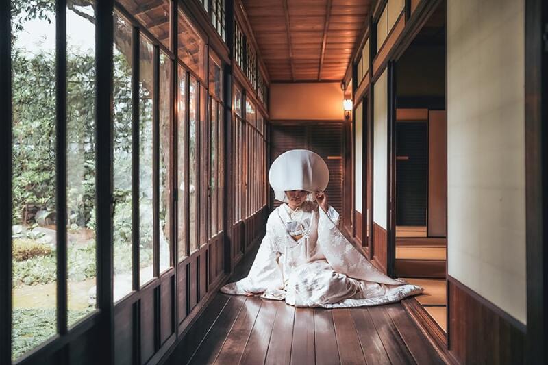 綿帽子を使ってラストカット