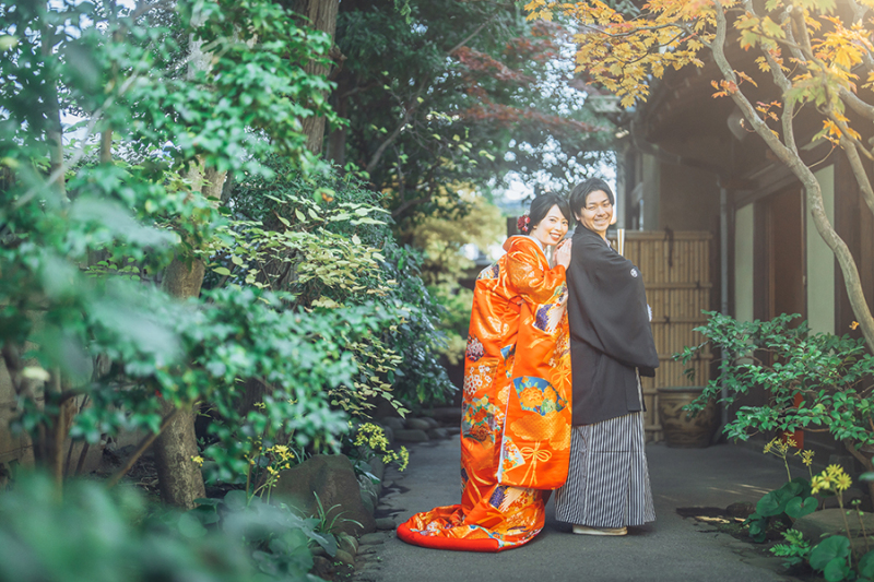 おふたりらしいお写真も