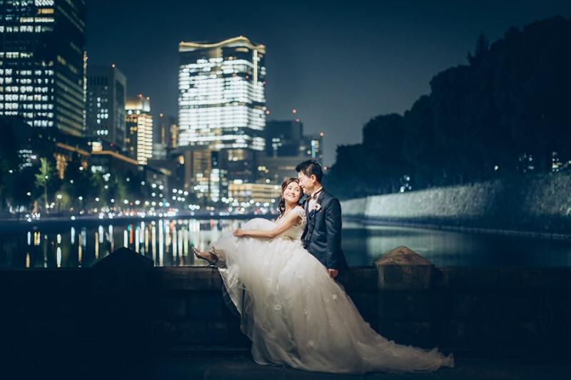 川に反射する光が綺麗